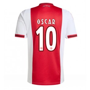 Ajax Oscar Gloukh #10 Prima Maglia 2025-26 Manica Corta